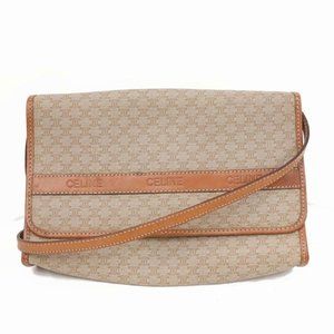 Celine Monogram Macadam Flap Crossbody